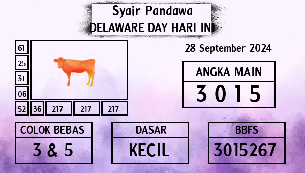 Prediksi Delaware Day