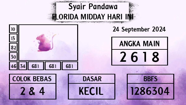 Prediksi Florida Midday