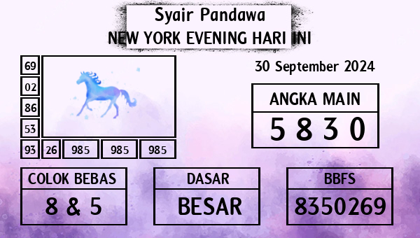 Prediksi New York Evening