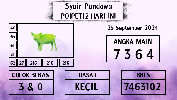 Prediksi Poipet12