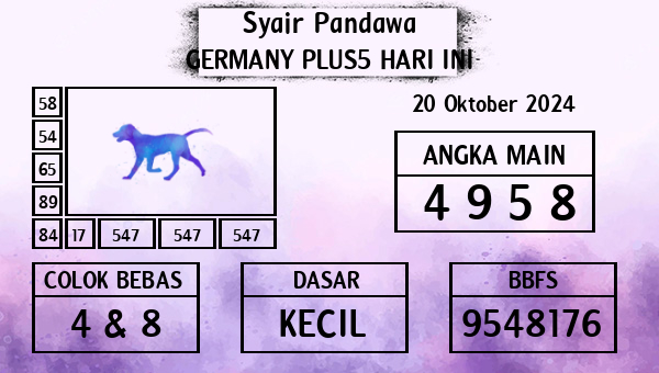 Prediksi Germany Plus5