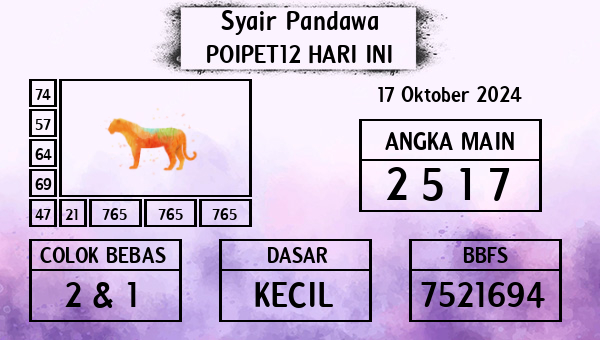 Prediksi Poipet12