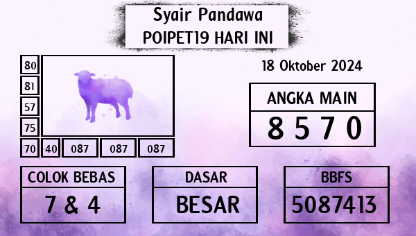 Prediksi Poipet19